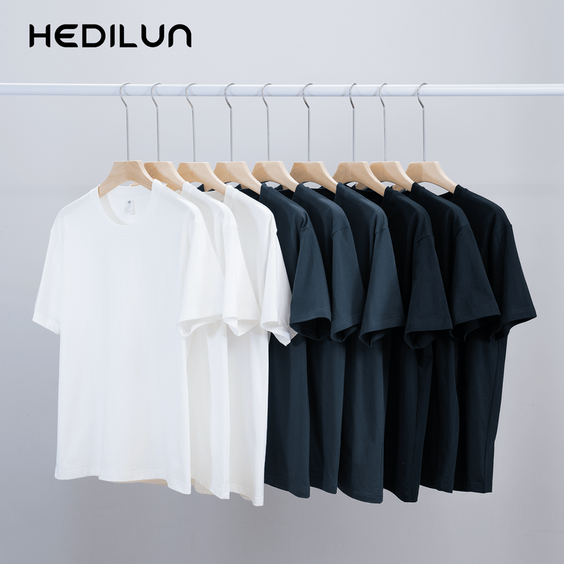 TX2307-新疆棉纯棉纯色短袖T恤